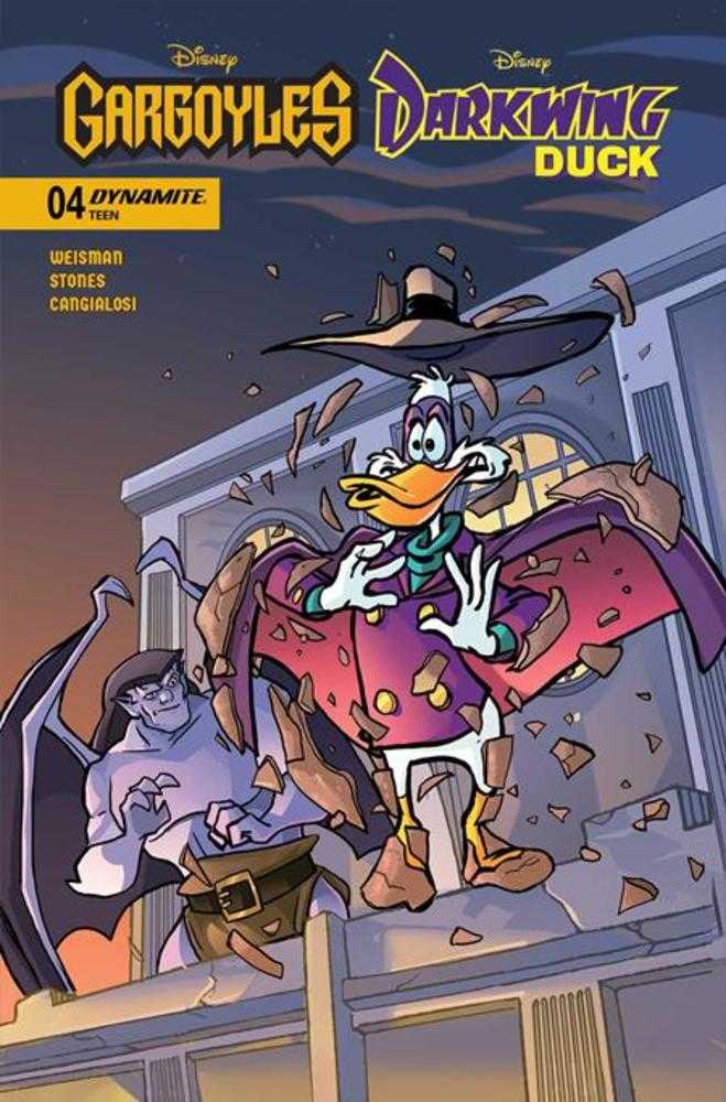 Gargoyles Pato Darkwing #4 Portada A Tad Stones