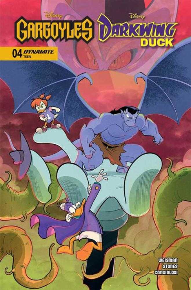 Gargoyles Pato Darkwing #4 Portada C Variante de Carlo Lauro