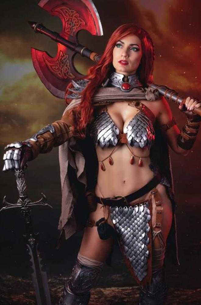 Giant Sized Savage Tales (One Shot) Portada I 1 en 10 Ivy Cosplay Red Sonja Variante Full Art