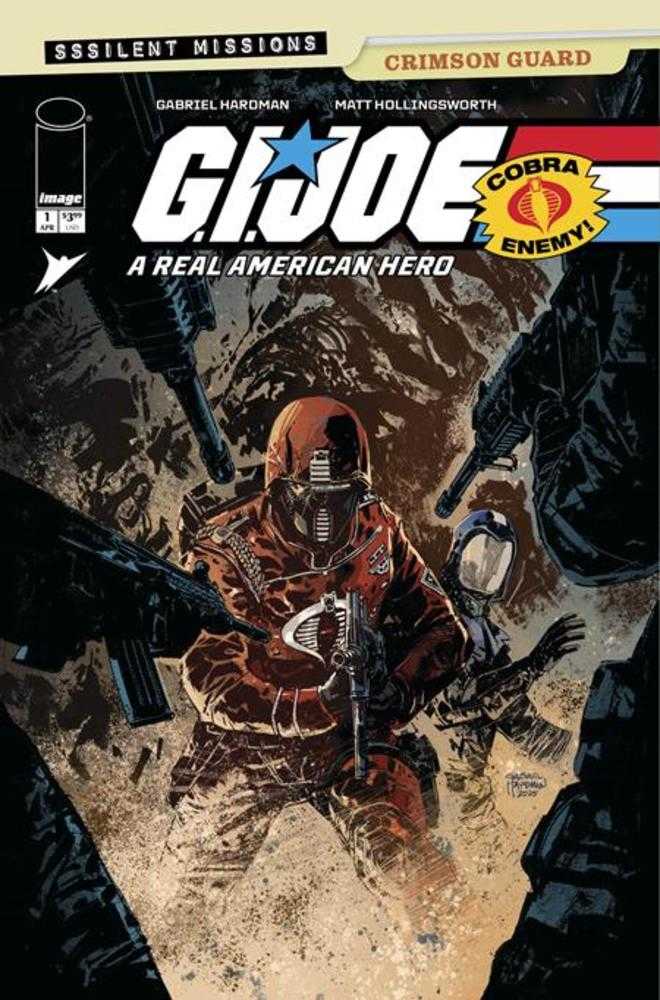 G.I. Joe: Un Verdadero Héroe Americano Misiones Silenciosas Guardia Carmesí #1 (Número Único) Portada A Gabriel Hardman