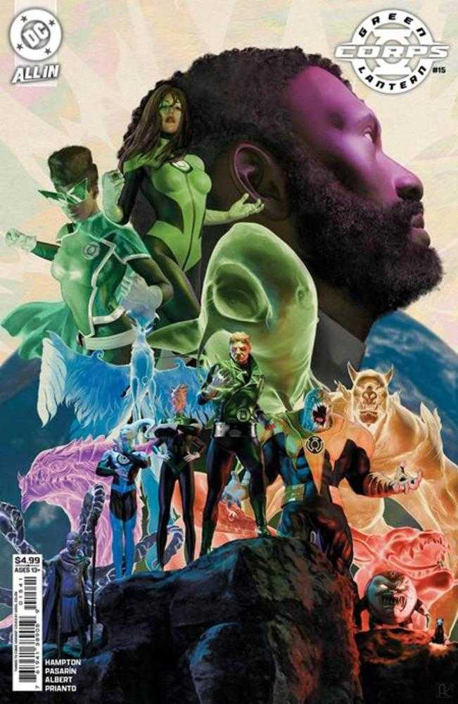 Green Lantern Corps #15 Portada D Ariel Colón Things To Come Variant de cartulina