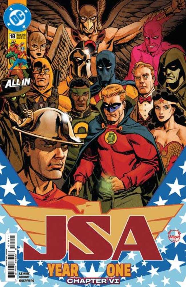 JSA núm. 18 Portada A Dave Johnson