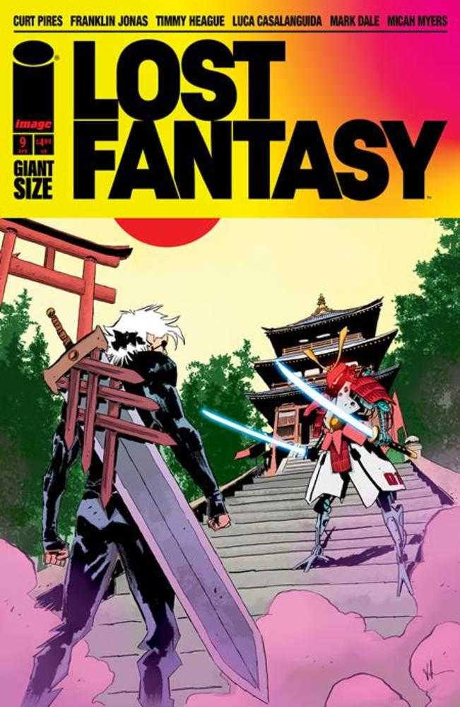 Lost Fantasy #9 Portada A Luca Casalanguida