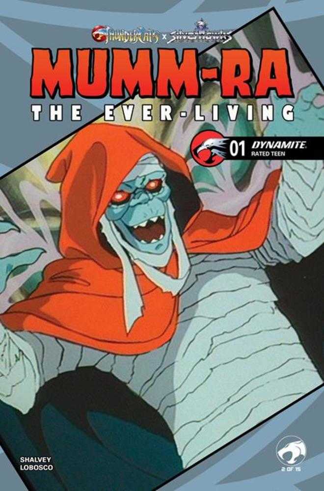 Mummra, el Inmortal #1 Portada E Variante de arte de animación