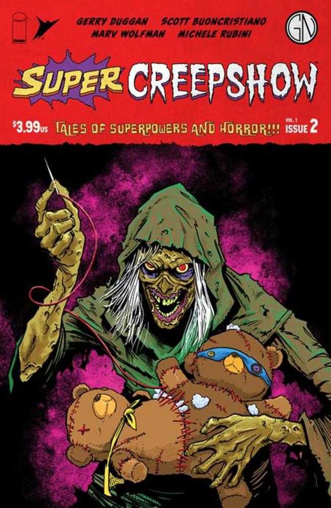 Super Creepshow #2 (De 5) Portada B Variante Scott Buoncristiano (Adultos)