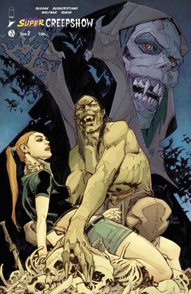 Super Creepshow #2 (de 5) Portada C variante de Michele Rubini y Lee Loughridge (solo para adultos)