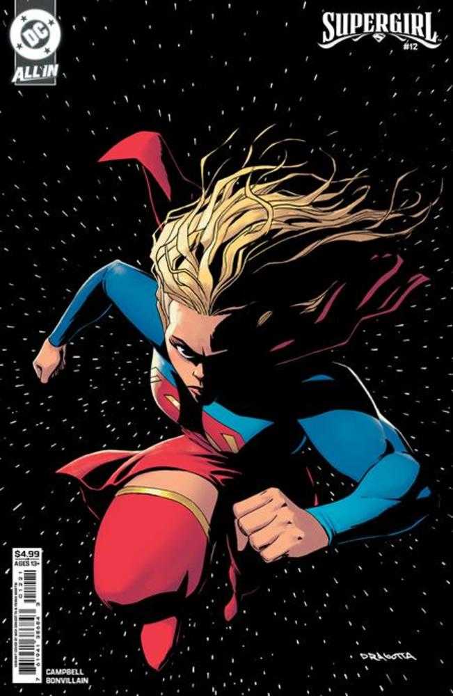 Supergirl #12 Portada B Nick Dragotta Card Stock Variant (El Reinado De Los Superniños)