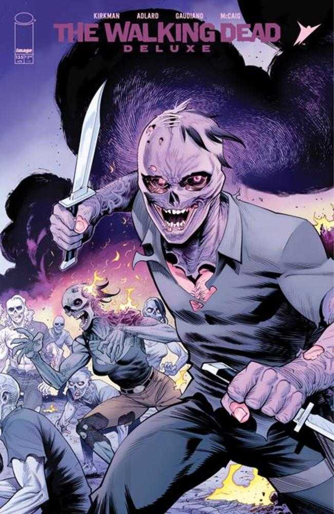 Walking Dead Deluxe #135 Portada C Cliff Rathburn Variante Conectada (Adultos)