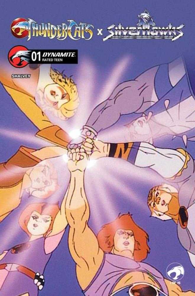 Thundercats X Silverhawks #1 Portada E Variante de arte de animación