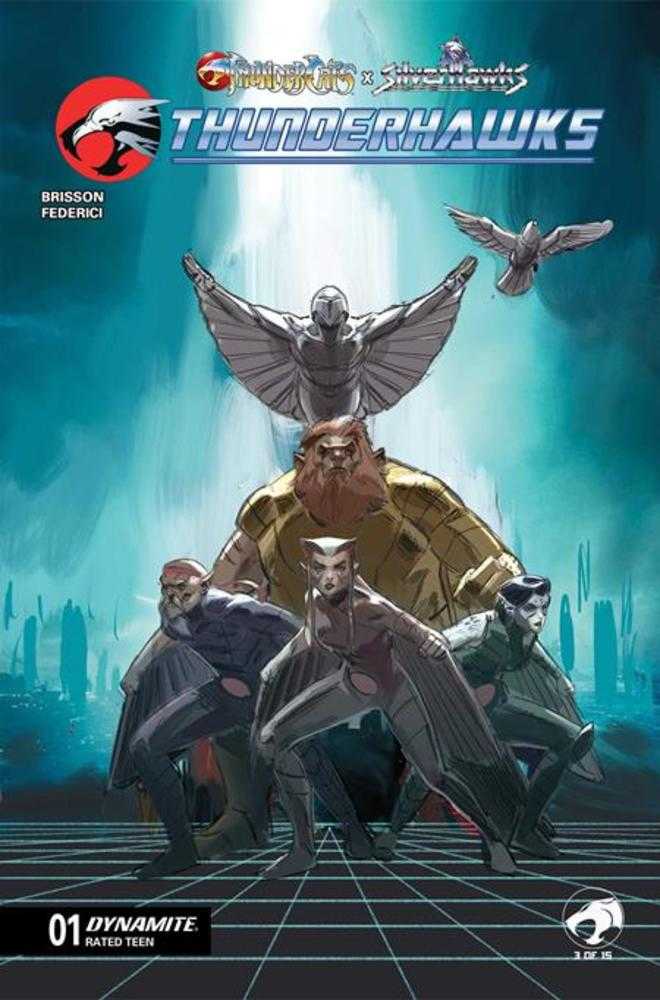 Thundercats X Silverhawks Thunderhawks #1 Portada C Variante de Marco Failla