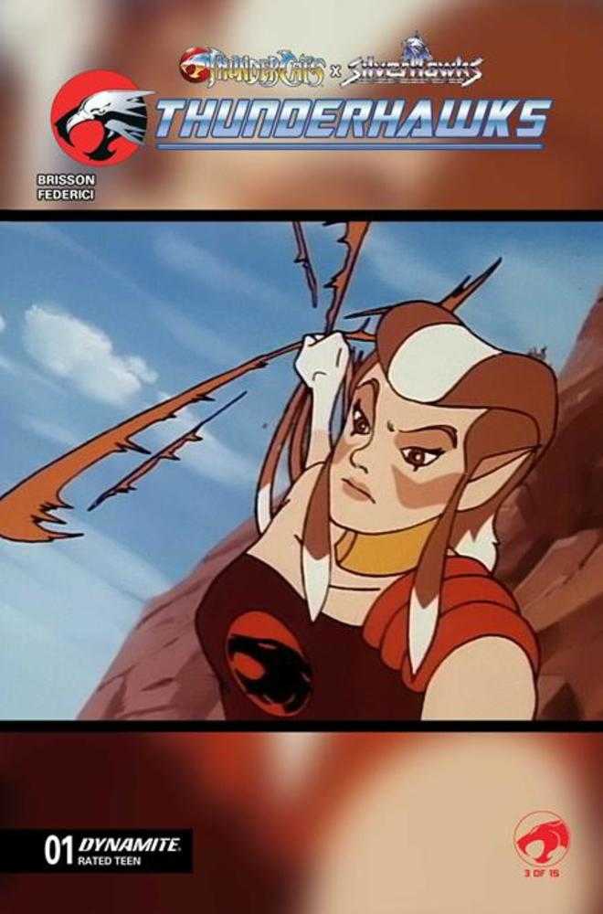Thundercats X Silverhawks Thunderhawks #1 Portada E Variante de arte animado