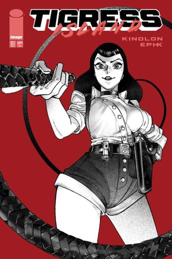 Tigress Island #2 (De 5) Portada C Variante de Zawayuki (Madura)