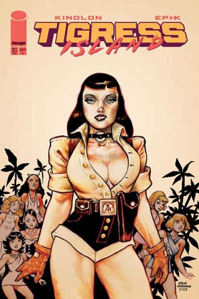 Isla Tigresa #2 (De 5) Portada D Variante Steve Mannion (Adultos)