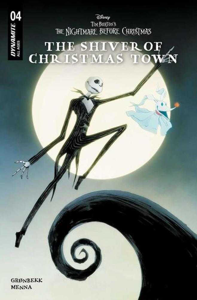 Tim Burton's Pesadilla antes de Navidad El Escalofrío de la Ciudad de la Navidad #4 Portada A Jae Lee