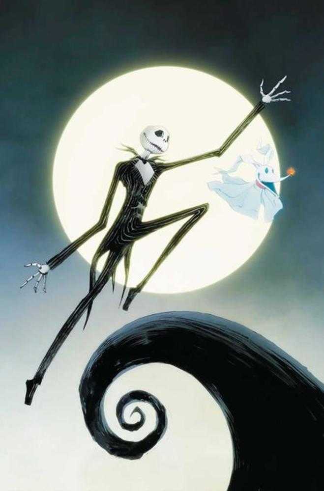 Tim Burton's The Nightmare Before Christmas The Shiver Of Christmas Town #4 Portada E Jae Lee Metal Premium Cover Variant