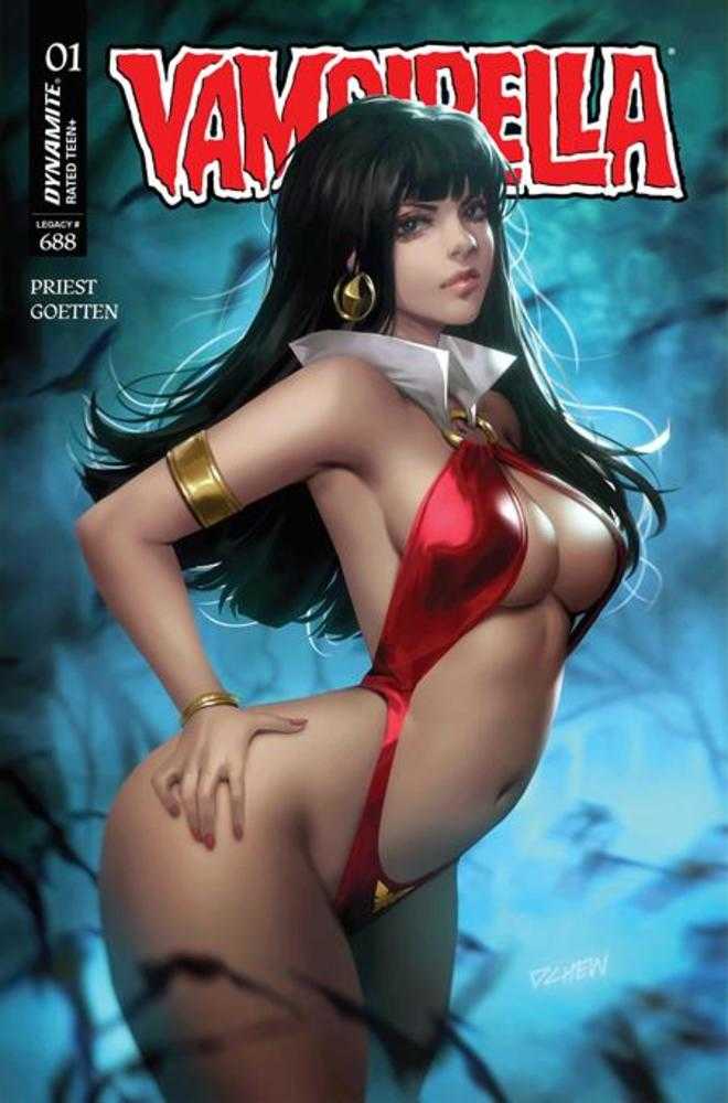 Vampirella (2026) #1 Portada B Variante de Derrick Chew