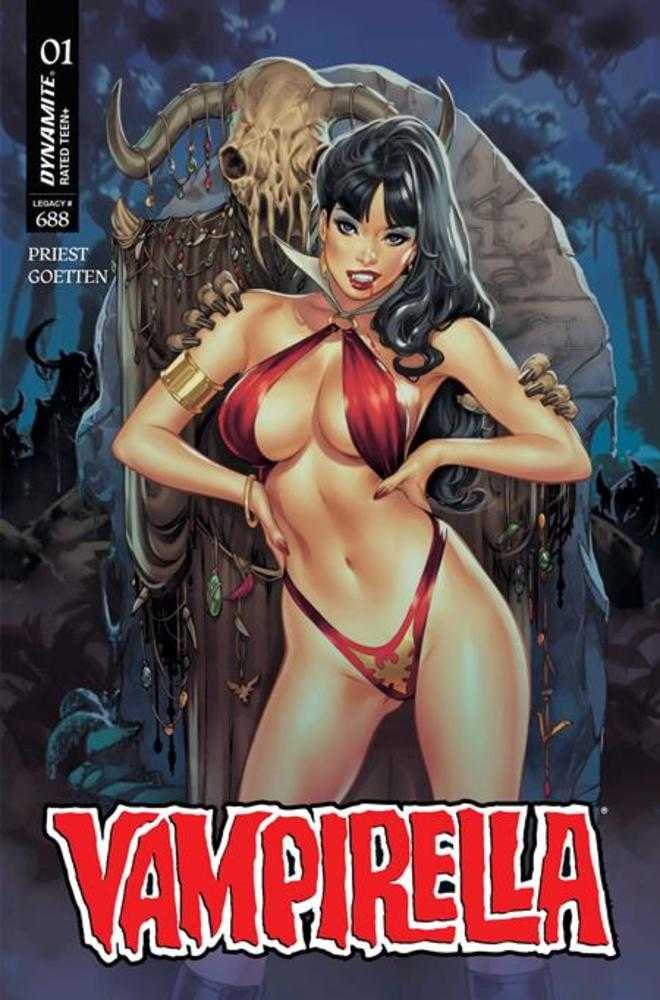 Vampirella (2026) #1 Portada D Variante de Elias Chatzoudis