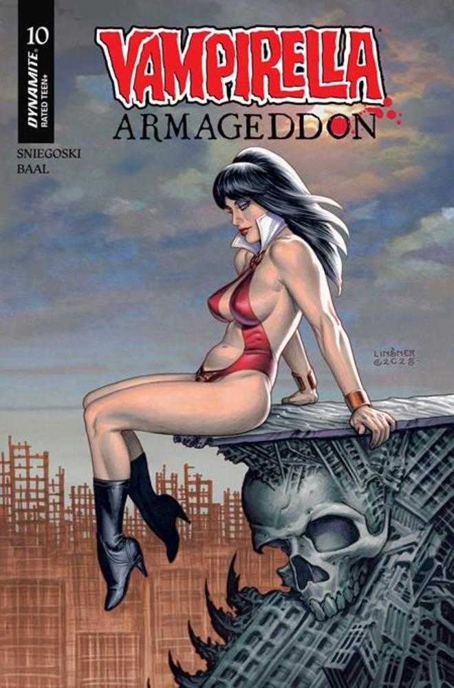 Vampirella Armageddon #10 Portada C Variante de Joseph Michael Linsner