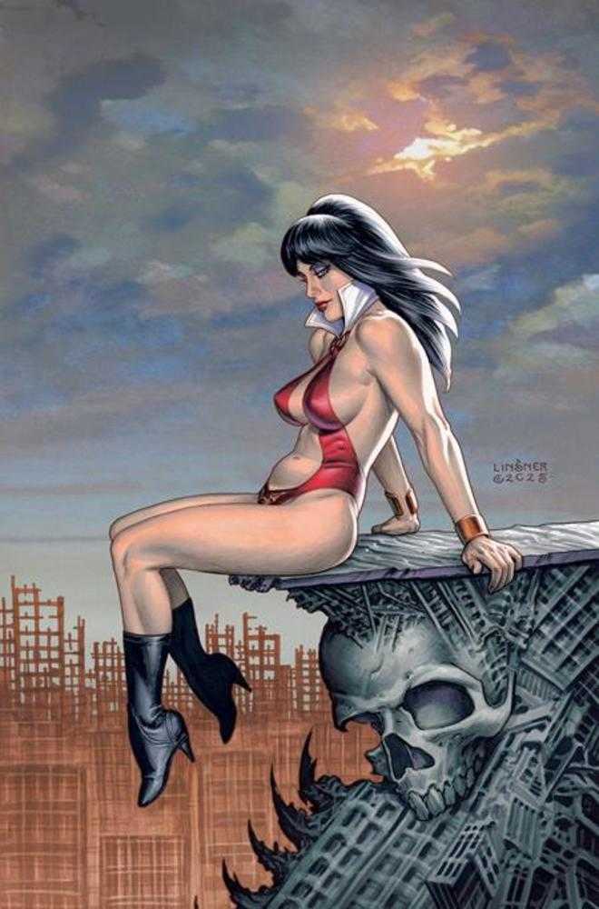 Vampirella Armageddon #10 Portada G 1 en 10 Variante de arte completo de Joseph Michael Linsner