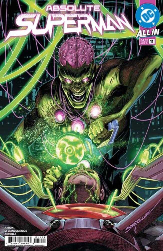 Absolute Superman #11 Segunda Impresión Portada A Rafa Sandoval