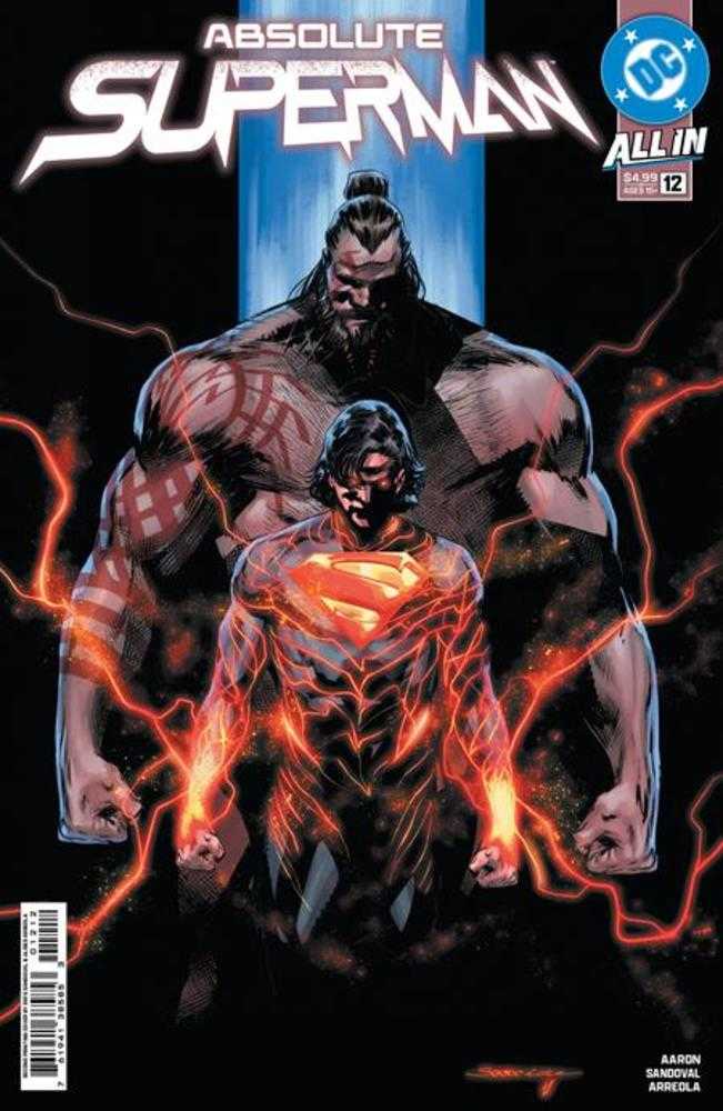 Absolute Superman #12 2da impresión Portada A Rafa Sandoval