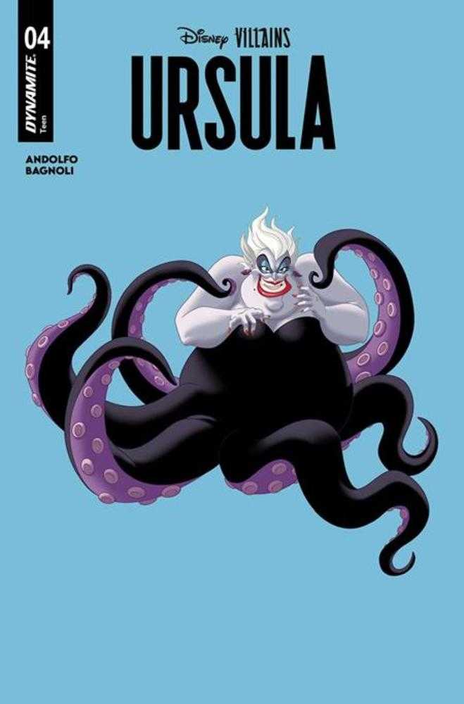 Disney Villains Ursula #4 Cover D Animation Art Variant