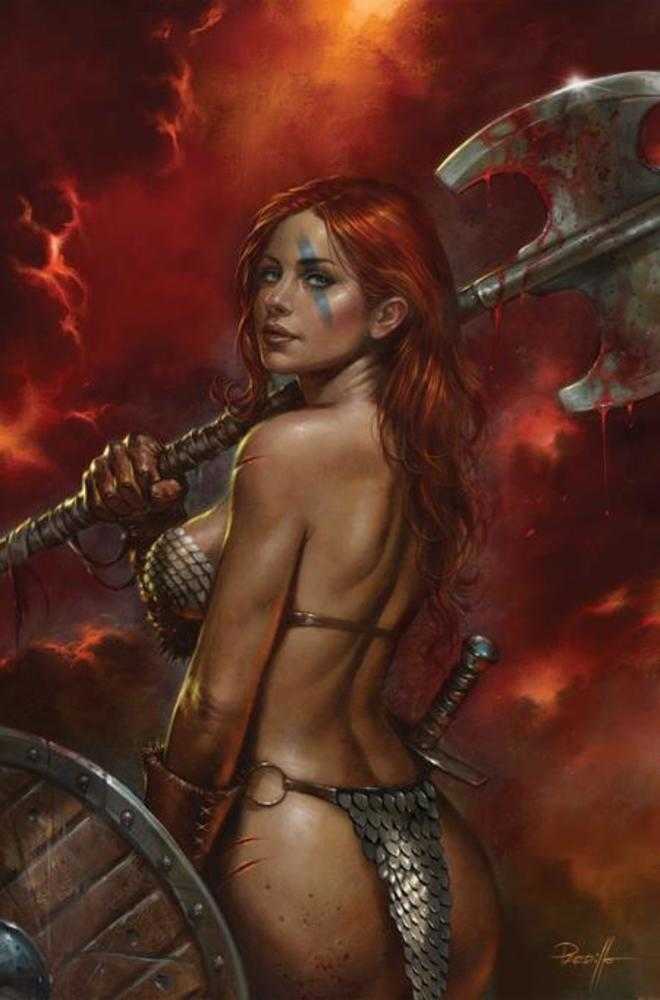 Red Sonja She Devil With A Sword #1 Cover N Inc 1:20 Lucio Parrillo Full Art Variant