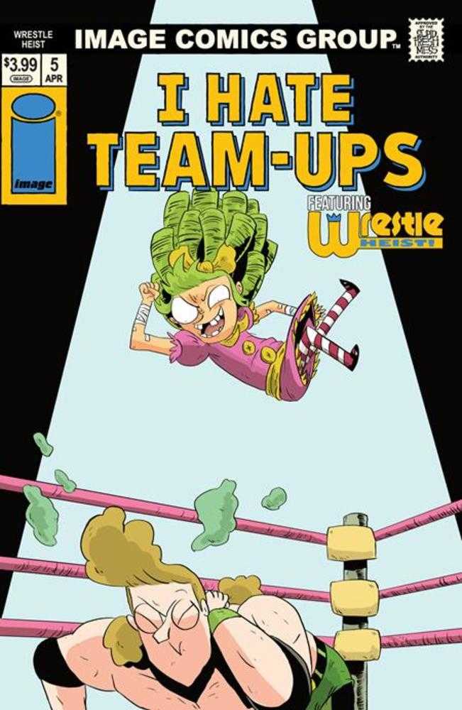 Wrestle Heist #5 (De 5) Portada B Kyle Starks I Hate Fairyland Team Up Variante (Madura)