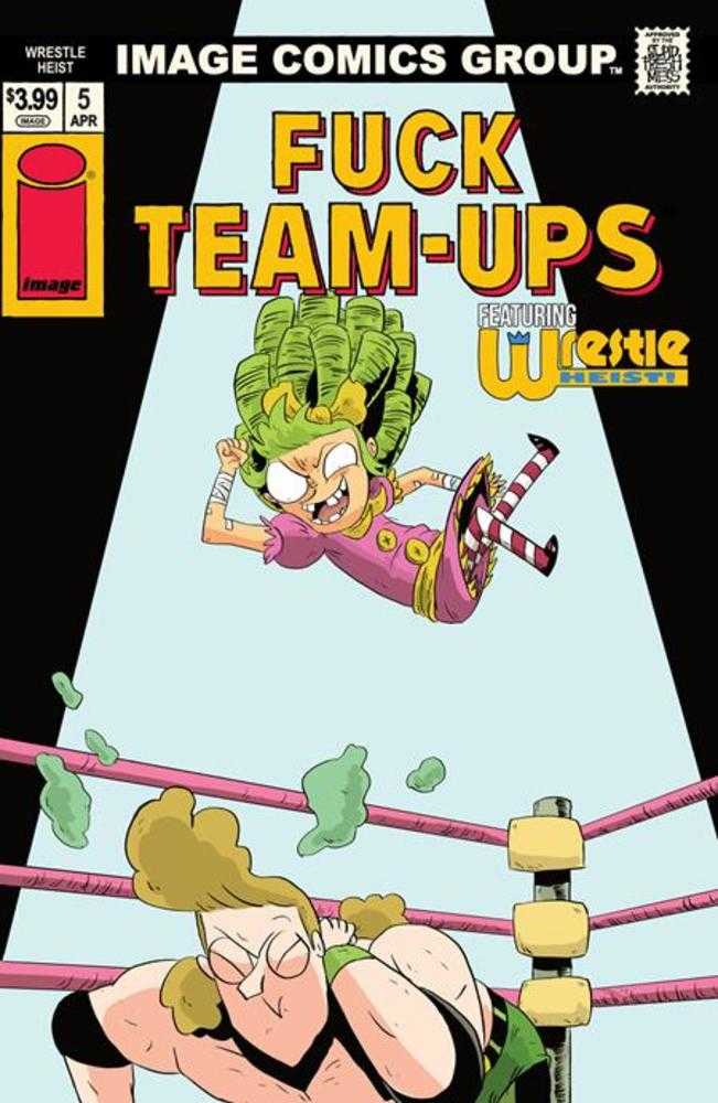 Wrestle Heist #5 (De 5) Portada C Kyle Starks I Hate Fairyland Team Up Nsfw Variant (Madura)
