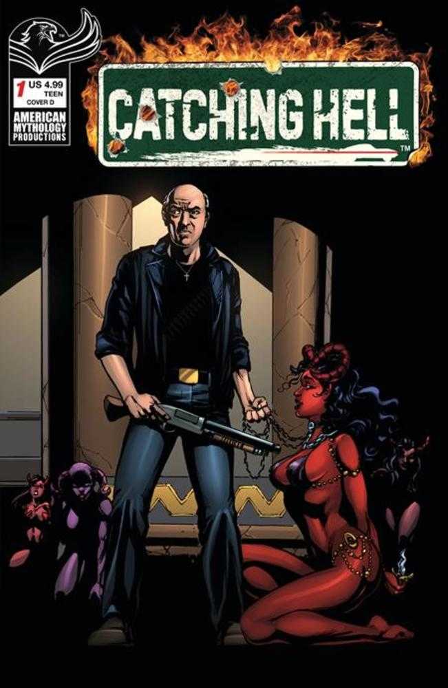 Catching Hell Feat Reggie Bannister #1 Cover D Greg Larocque Variant Previously Solicted Thru Diamond