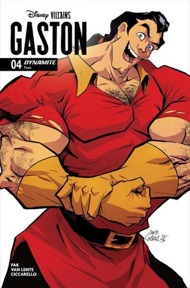 Disney Villains Gaston #4 Cover D David Cousens Variant