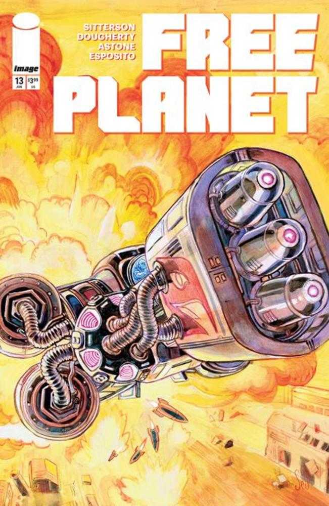 Free Planet #13 Cover B Jed Dougherty Variant