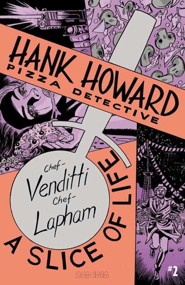 Hank Howard Pizza Detective A Slice Of Life #2 (Of 2) Cover A David Lapham