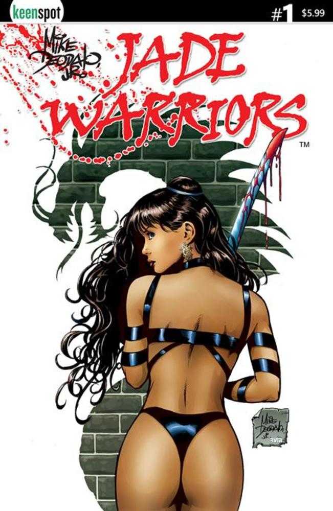 Jade Warriors #1 Cover A Mike Deodato Bloody Sword