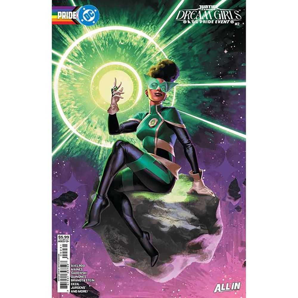 Justice League Dream Girls A DC Pride Event #2 (Of 4) Cover C Mateus Manhanini Card Stock Variant