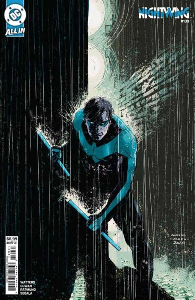 Nightwing #139 Cover C Gabriel Hardman Card Stock Variant