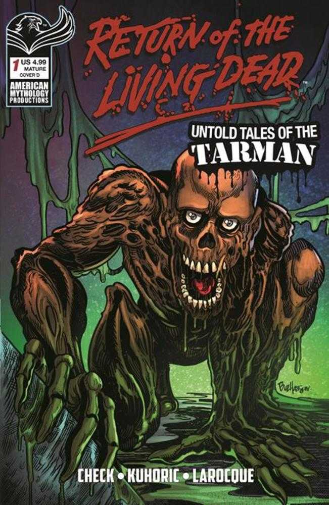 Return Living Dead Untold Tales Of Tarman #1 Cover D Buz Hasson Variant (Mature)  Previously Solicted Thru Diamond