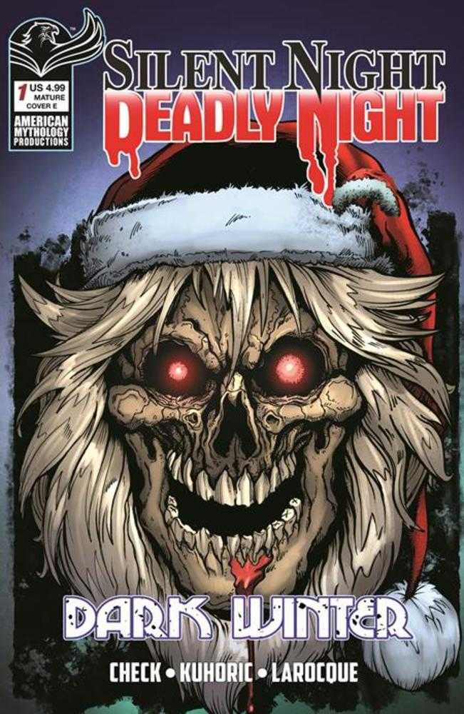 Silent Night Deadly Night Dark Winter #1 (Of 2) Cover E Puis Calzada Variant (Mature) Previously Solicted Thru Diamond
