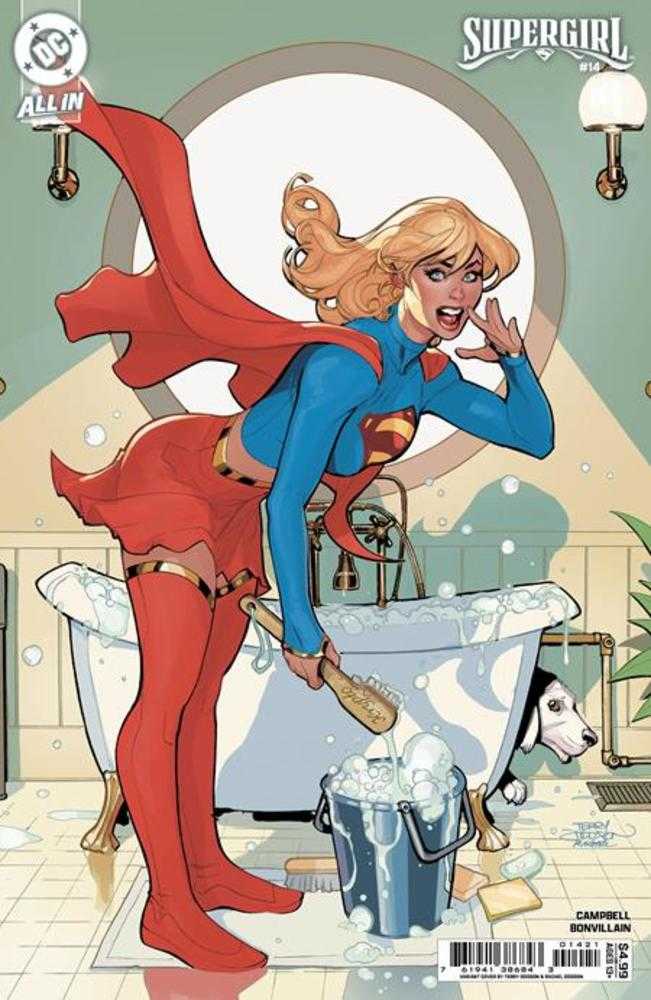 Supergirl #14 Cover B Terry Dodson Card Stock Variant (The Reign Of The Superboys)