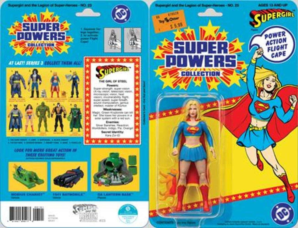 Supergirl And The Legion Of Super Heroes #23 Facsimile Edition Cover B Jason Geyer & Alex Saviuk Supergirl Super Powers Card Stock Variant