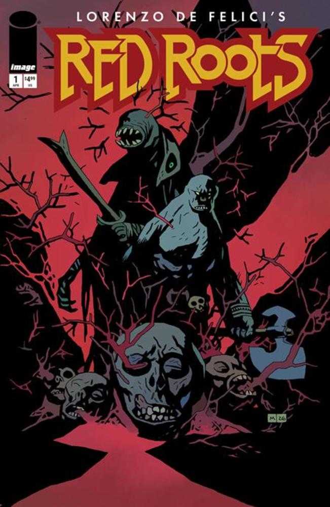 Red Roots #1 Portada F Mike Mignola