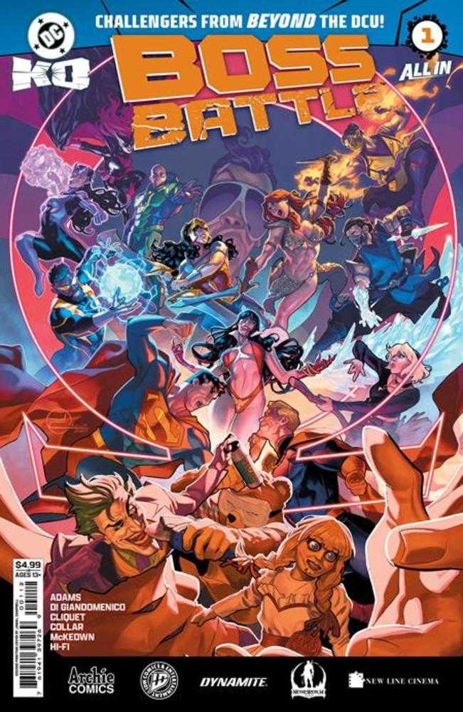 DC K.O. Boss Battle #1 (Tirada Única) 2ª Impresión Portada A Jamal Campbell