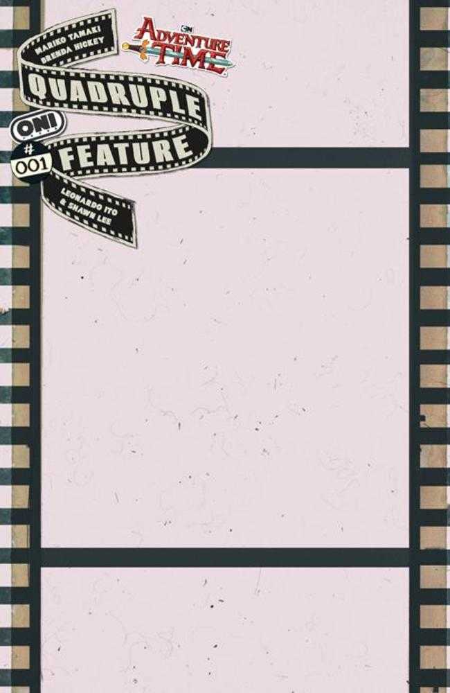 Adventure Time Quadruple Feature #1 (Of 4) Cover C Celluloid Blank Sketch Variant