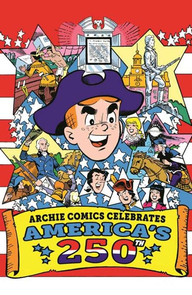 Archie Comics Celebrates Americas 250 Th (One Shot) Cover B Stan Goldberg Life With Archie Retro Full Art Variant