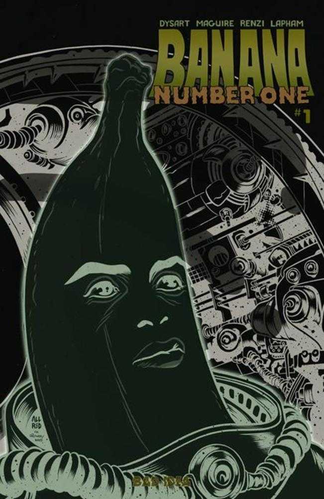 Banana Number One #1 (One Shot) Cover E Michael Allred Glow In The Dark Variant
