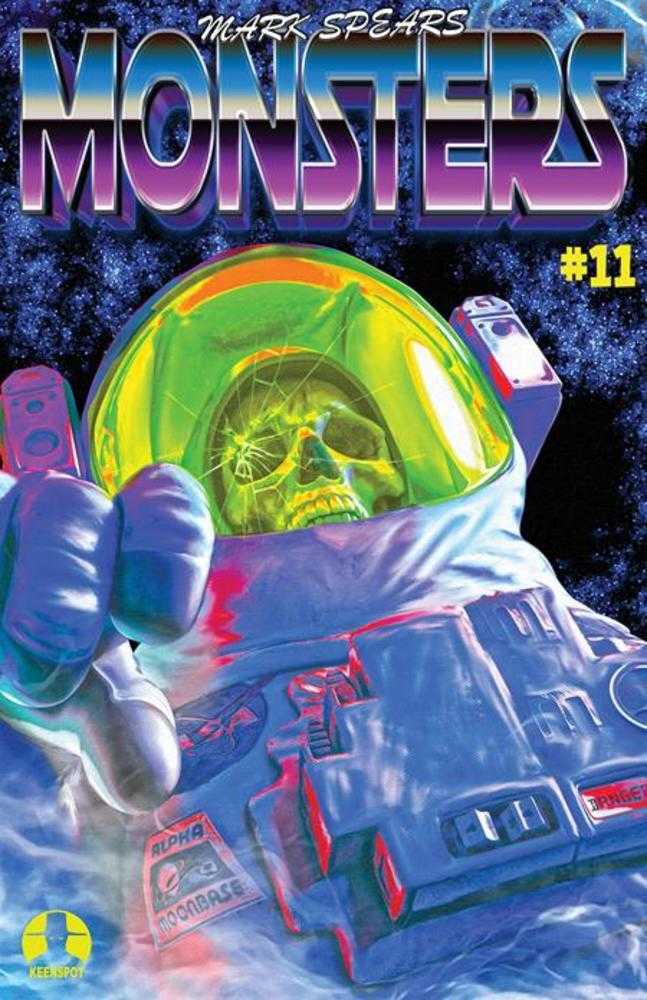 Mark Spears Monsters #11 Cover F Mark Spears Inc 1:66 Glow In The Dark Spaceman Variant (Free)