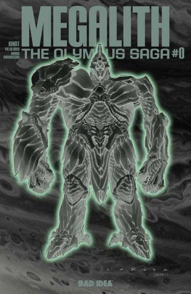 Olympus Saga Megalith #0 (Of 3) Cover D Lewis Larosa Glow In The Dark Variant