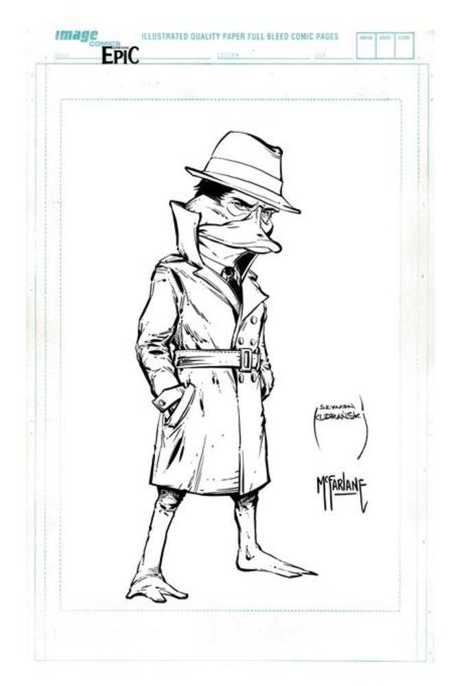 Something Epic #13 Cover B Szymon Kudranski & Todd McFarlane Raw Art Variant