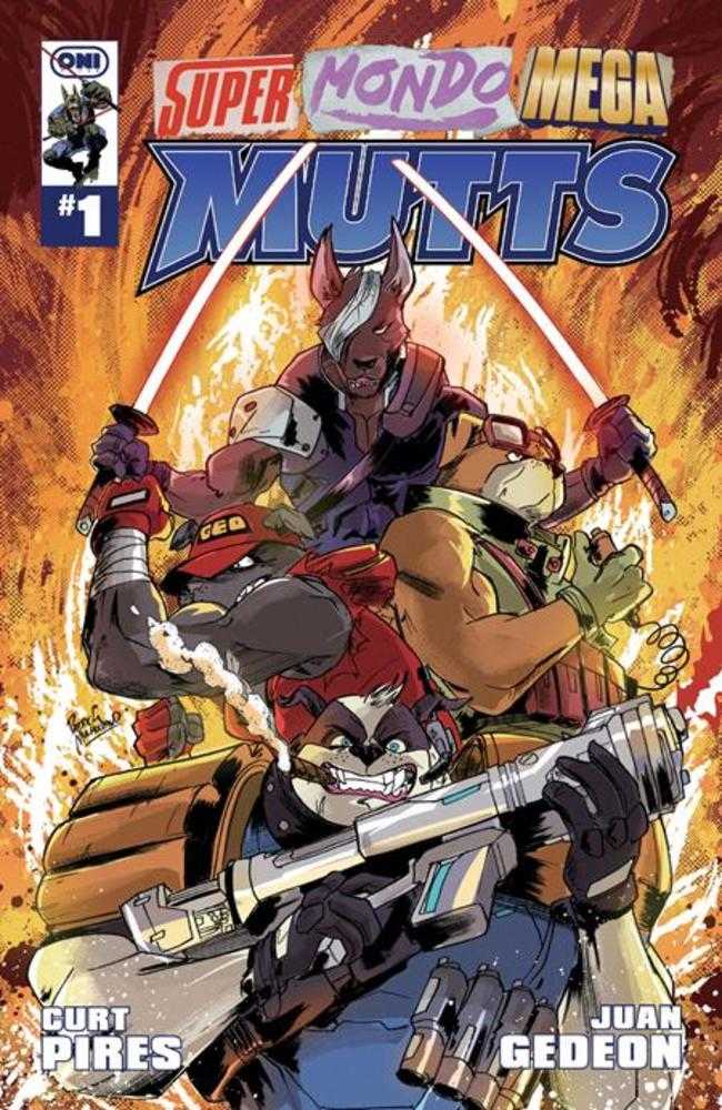 Super Mondo Mega Mutts #1 (Of 4) Cover O Patrick Mulholland Variant (Mature)