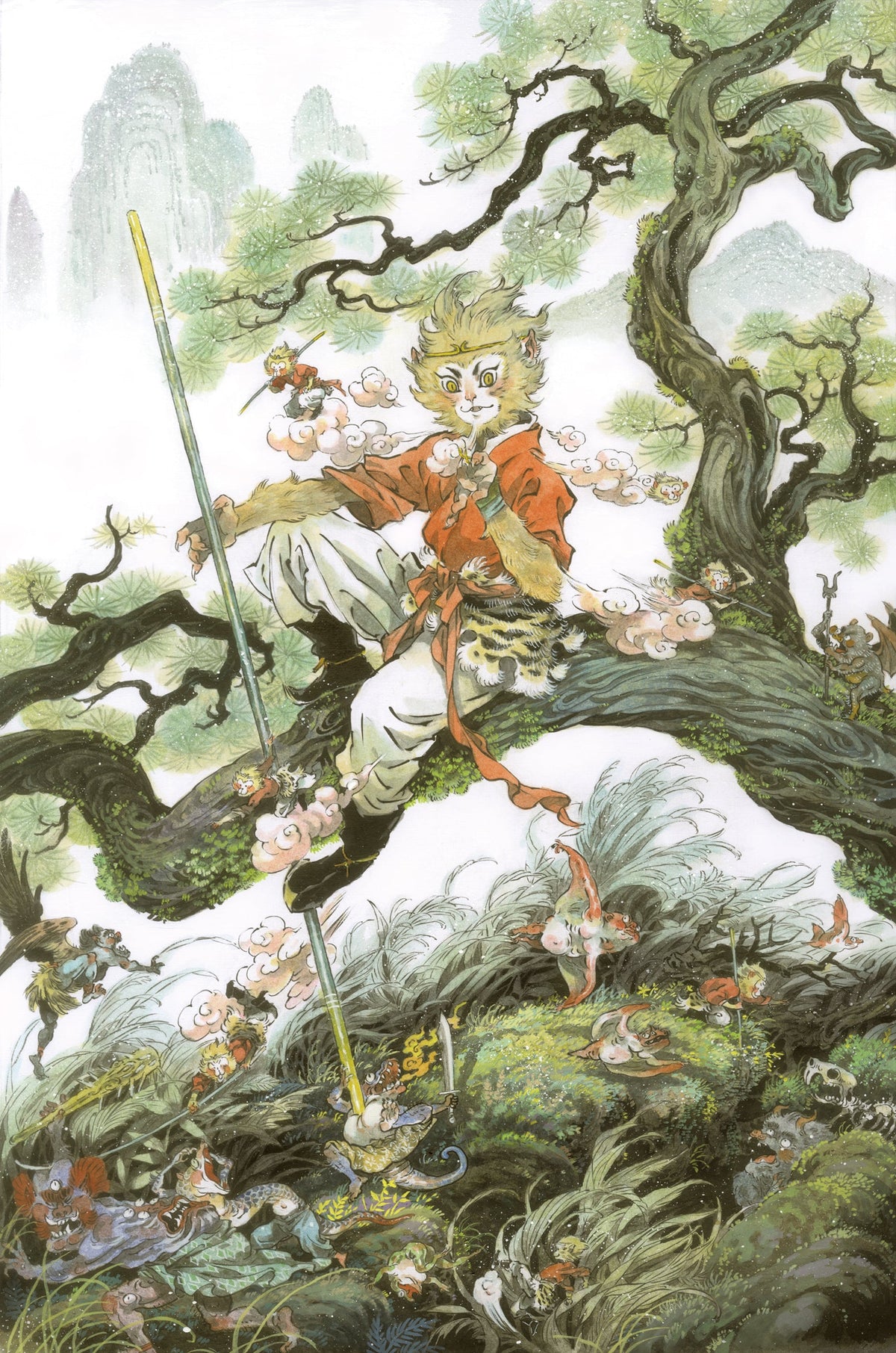 Monkey Prince #1 (Of 12) C Team Zao Dao Card Stock Variant (Net) (250 Copy Min Order) (02/01/2022) Dc